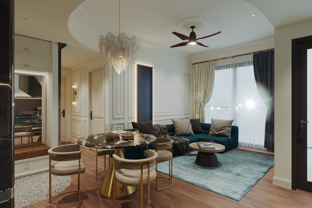 Dự án căn hộ Mizuki Park hoàn thiện bởi InEx Design