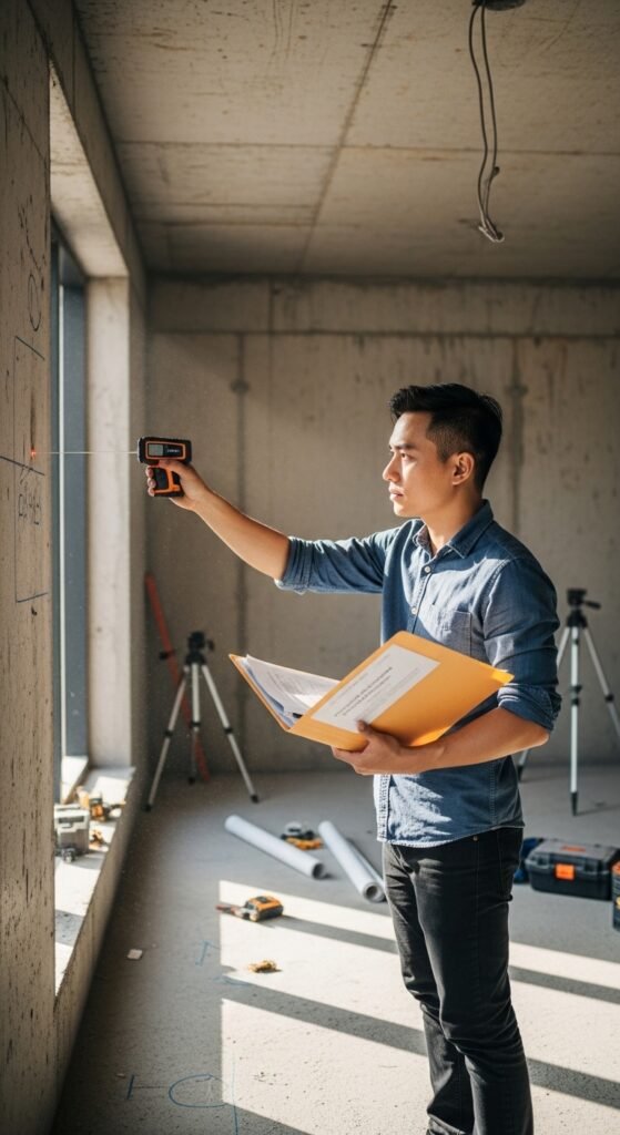 Khảo sát hiện trạng công trình bằng máy đo laser - InEx Design