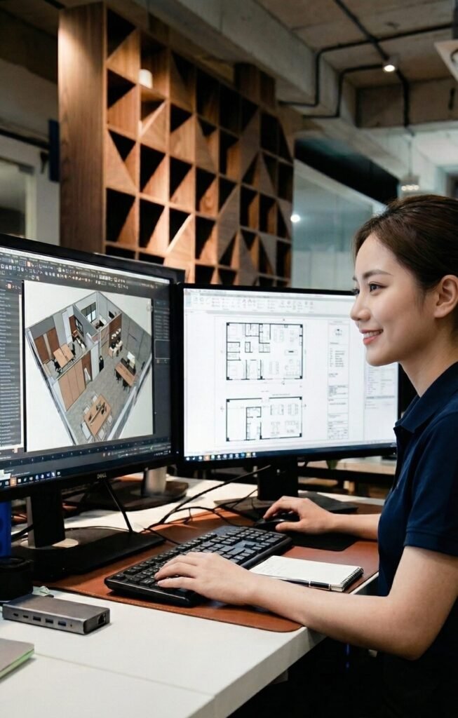Phối cảnh 3D nội thất render bằng 3ds Max V-Ray - InEx Design